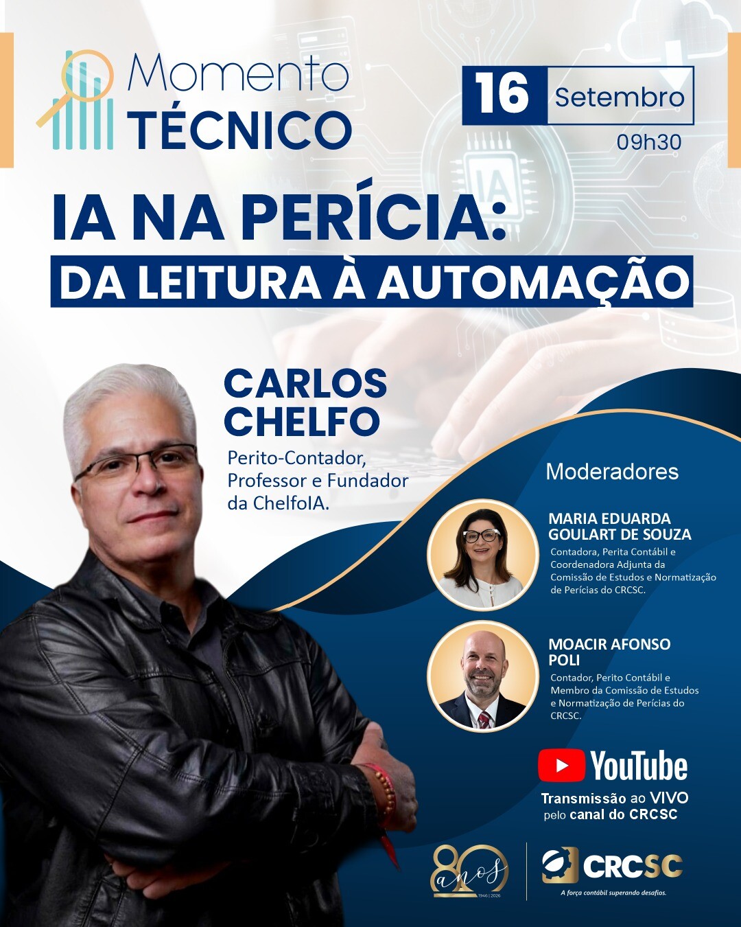 Momento Técnico "IA na Perícia: da leitura à automação”