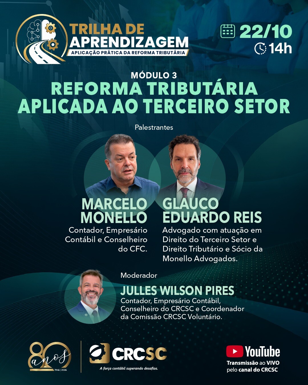 Programa Trilha de Aprendizagem: Aplicação Prática da Reforma Tributária "Módulo 3 - Reforma Tributária e os Impactos no Terceiro Setor"