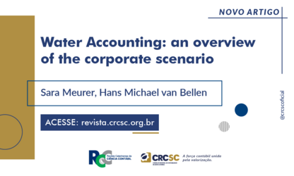 Artigo Revista RCCC:  Water Accounting: an overview of the corporate scenario