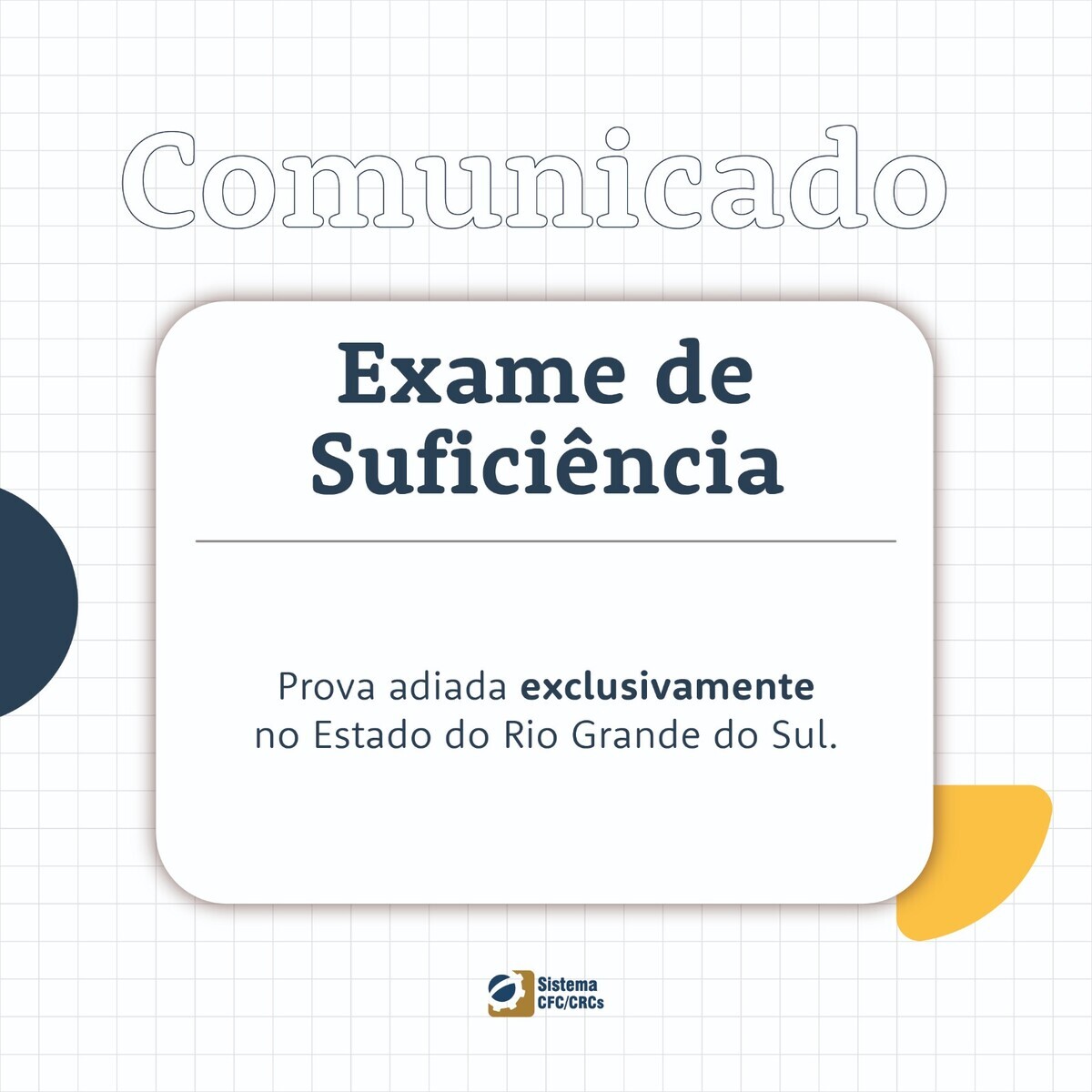 comunicado-adiamento-da-aplicacao-do-exame-de-suficiencia-no-rio-grande-do-sul